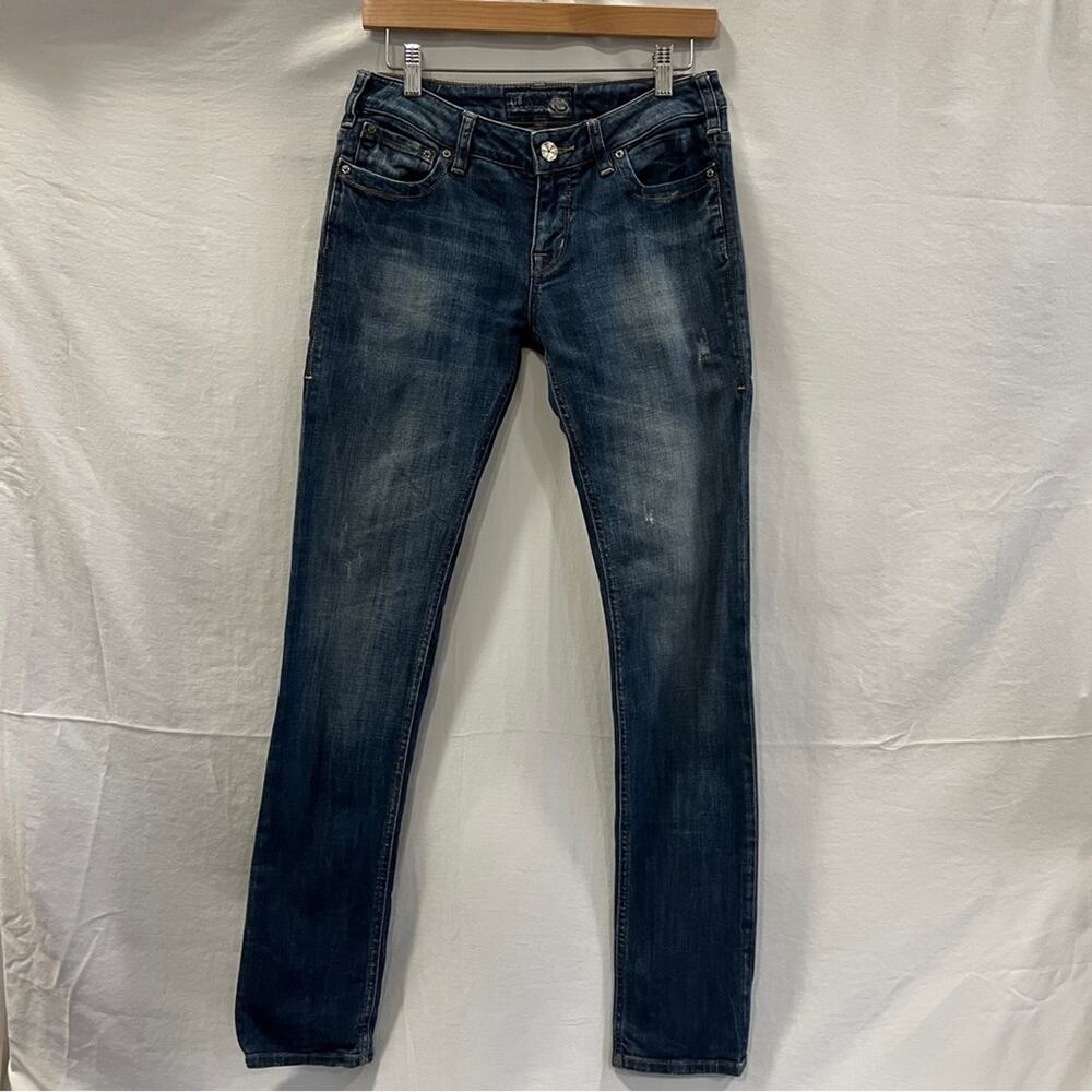 LTB Low Waist Denim Jeans Womens No Size Tag Long Basic Neutral Casual Festival